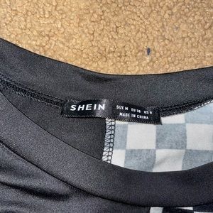 Shein checkered crop top!
